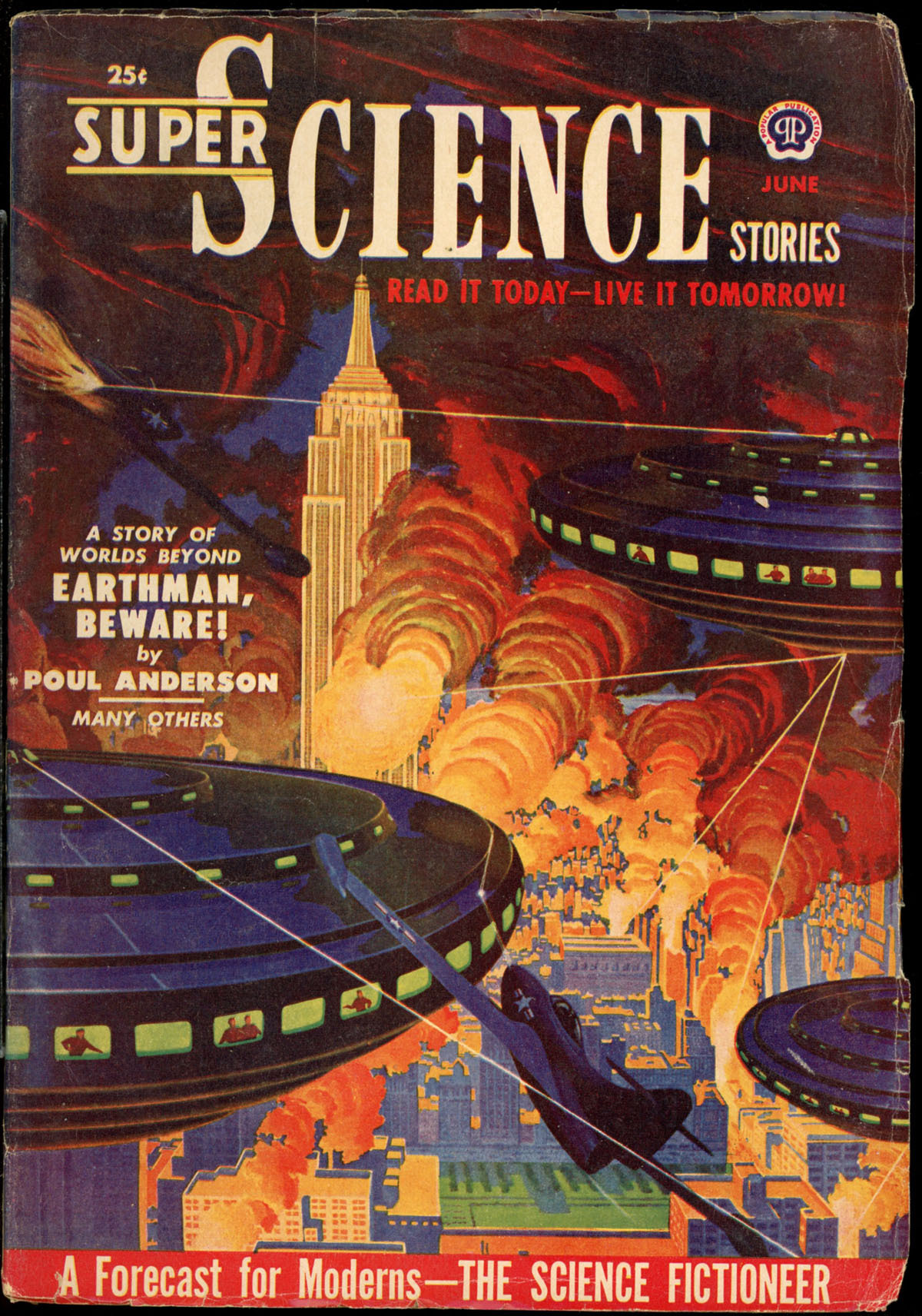 SUPER SCIENCE STORIES | CANADIAN ISSUE, ed SUPER SCIENCE STORIES. June 1951